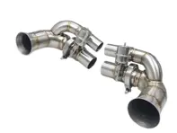 Silenziatore laterale scarico sportivo tubo dritto con valvole Porsche 997 GT3 e GT3 RS - 99711104782, 99711104784, 99711104781, 99711104882, 99711104881, 99711104884